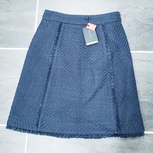 MASSIMO DUTTI Woman Wool Mini Skirt 2 NWT